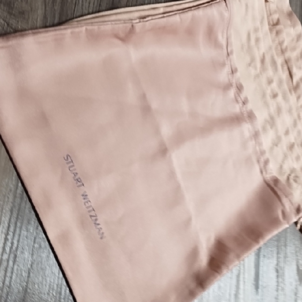 (6) Stuart Weitzman Blush Pink Dust Bags - Picture 4 of 5